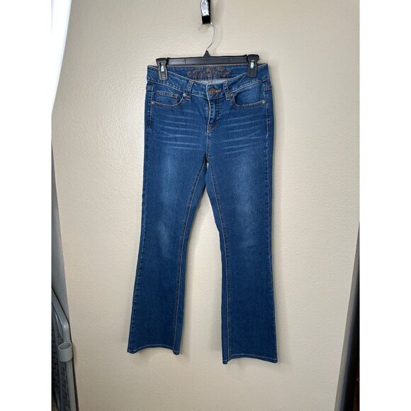 Wax Jeans Women's Straight Jeans‎ size 7 straight leg denim - Picture 1 of 8